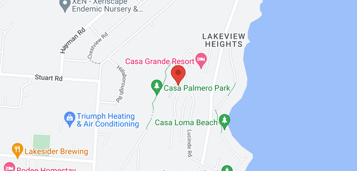 map of 2532 Casa Palmero Drive
